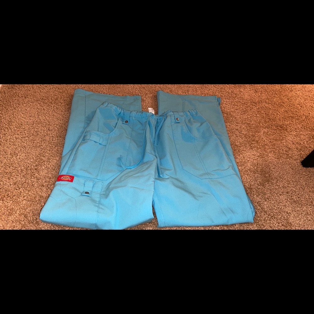 Blue scrub bottoms